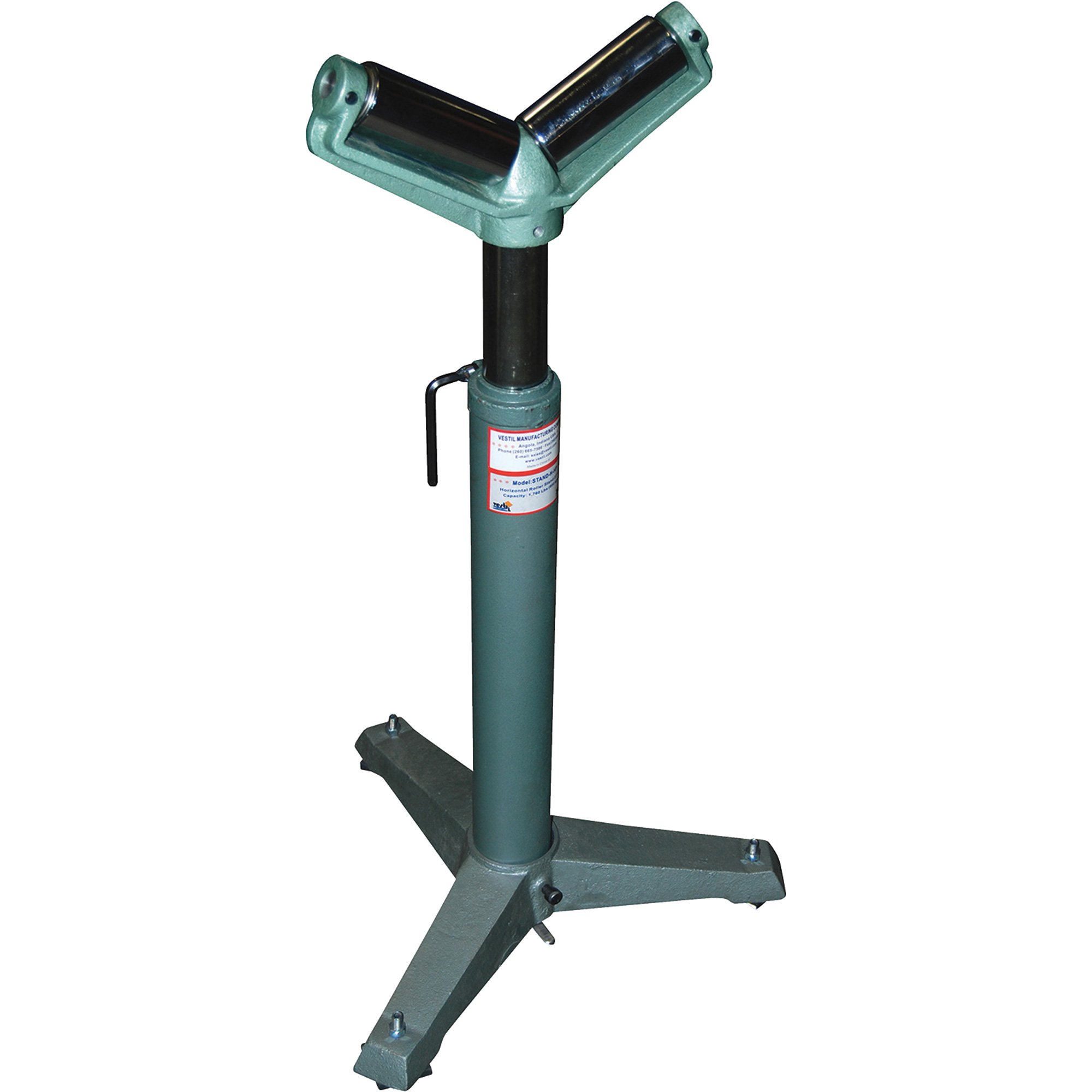 Vestil Variable-Height V-Roller Stand